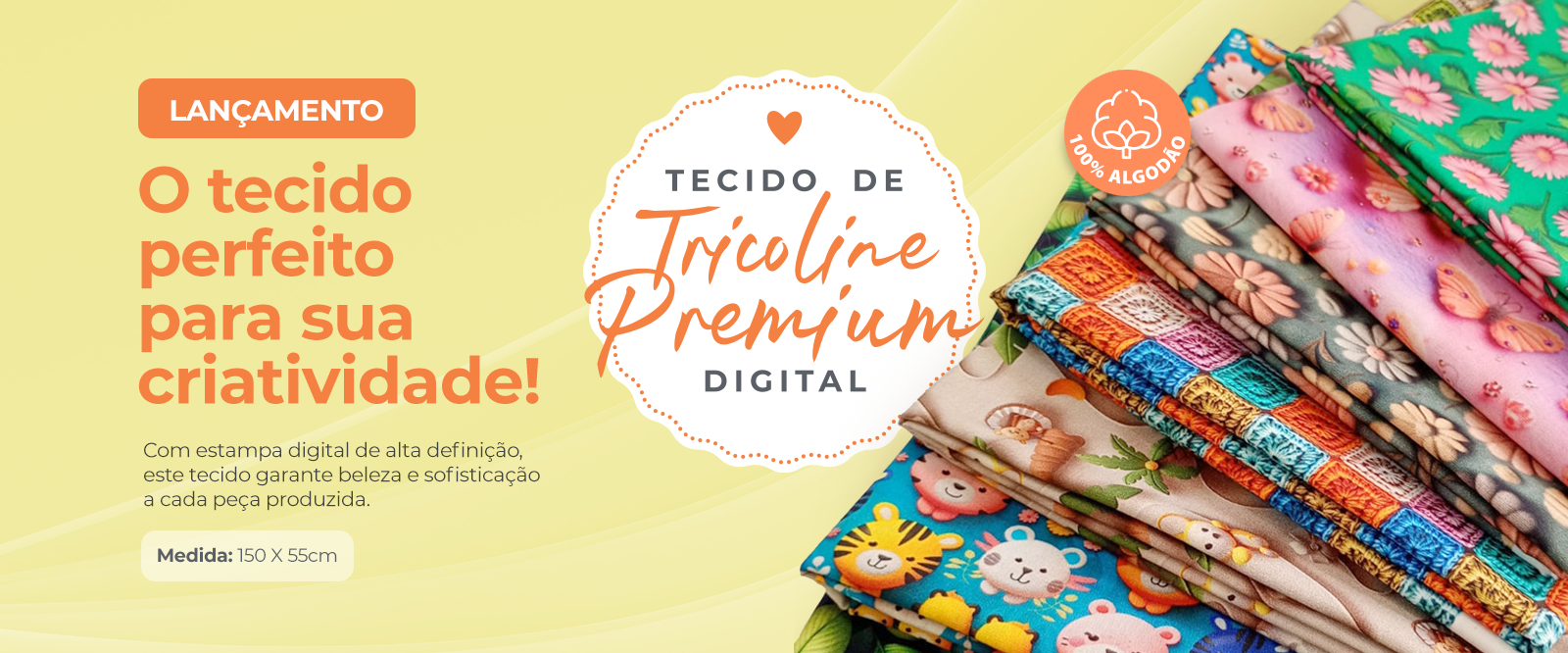 Tecido Tricoline Premium